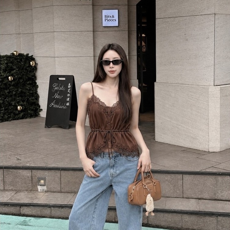 PICHA_BRAND : VALERIE SATIN TOP