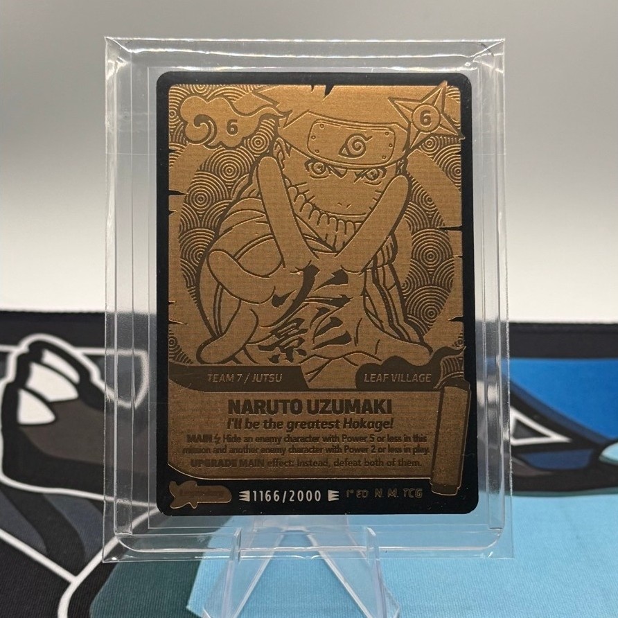 การ์ด Naruto Mythos TCG 1 edition gold 22k 🔥