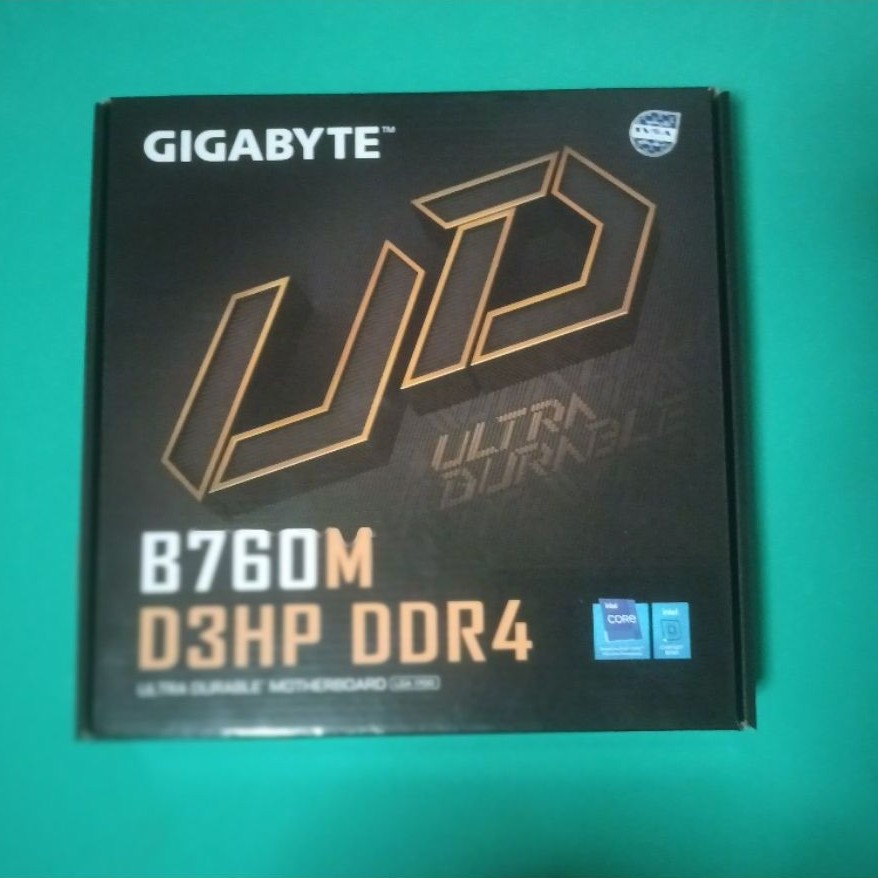 [ประกันศูนย์ 2 ปี] เมนบอร์ด GIGABYTE B760M D3HP DDR4 LGA1700 [มือสองแทบไม่ผ่านการใช้งานสภาพดีมาก มีก
