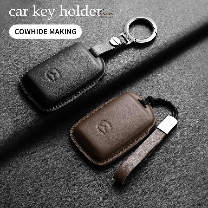 Mazda ฝาครอบรถ Fob สําหรับ Mazda2 3 Alexa CX-30 CX-3 CX-5 2023-2025 CX-7 CX8 CX-9 CX-4 mazda 2 2024 