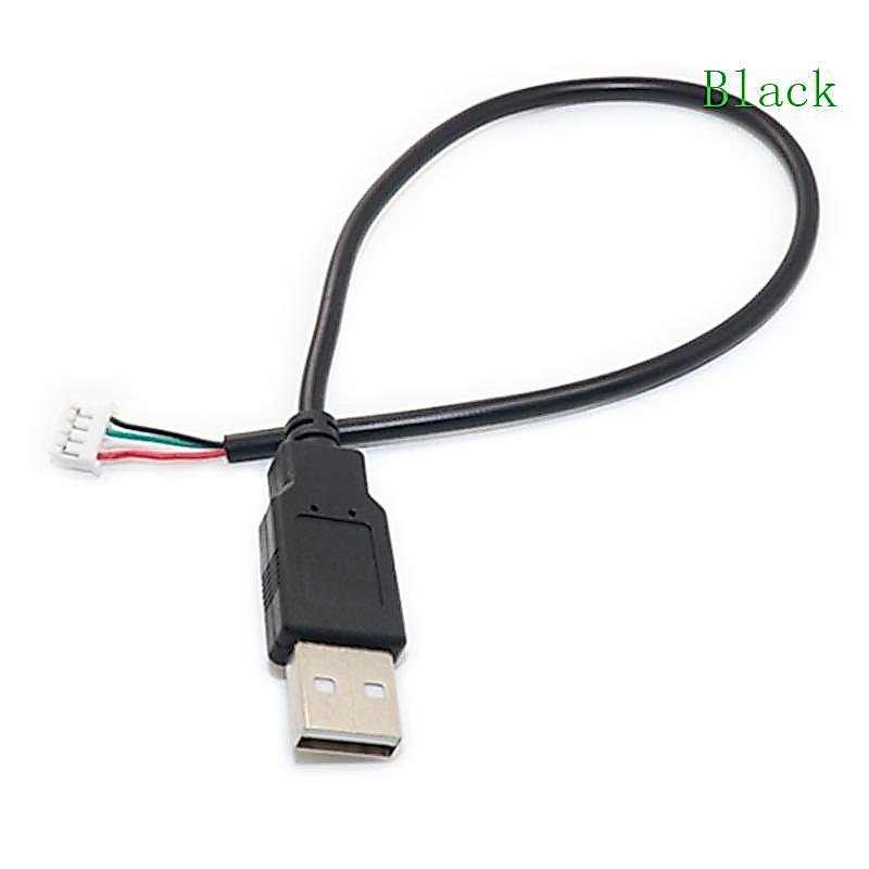 สีดํา 30 ซม. 12 นิ้ว USB ถึง PH1 5 สายต่อ 28AWG 12 นิ้ว