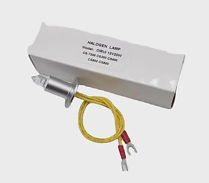 Compatible for Dirui CS-T240 Cs300 Cs400 Cs600 Cs800 Chemistry Halogen Lamp 12v20w