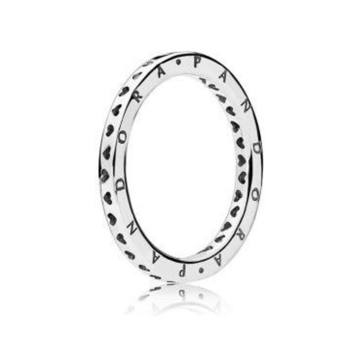 (ของแท้💯 พร้อมส่ง🔥)Pandora Logo Ring แพนโดร่าแหวนโลโก้ ของแท้ มือหนึ่ง