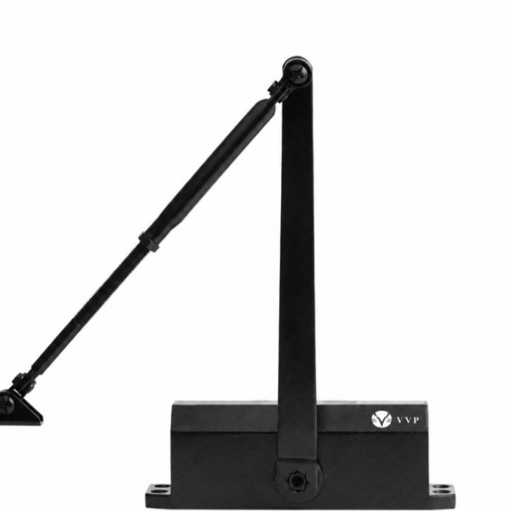 โช้คติดผิวประตู VVP  รุ่น DC100 Door Closer *แบบตั้งค้างได้ เหมาะสำหรับประตู บานไม้ และ บานอลูมิเนีย