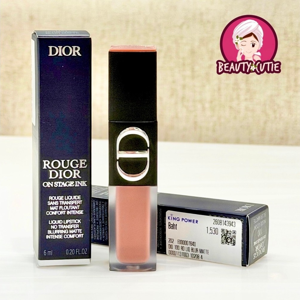 ใหม่‼️Dior Rouge Dior On Stage Ink 6 ml ผลิตปี 2026🌟ป้ายไทย/ ป้ายคิง แท้💯 จากช็อป