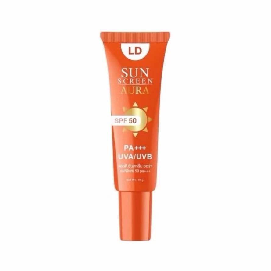 เก็บโคดในไลฟ์ 100.- ครีมกันแดดแอลดี LD Sun Screen Cream ครีมกันแดดแม่ตั๊ก คุมมัน กันน้ำ กันแดด SPF 5