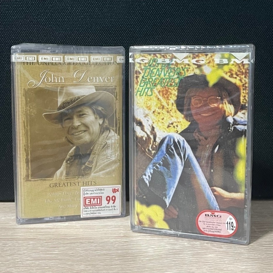 เทปคาสเซ็ท John Denver's Greatest มือหนึ่งม้วนซีล