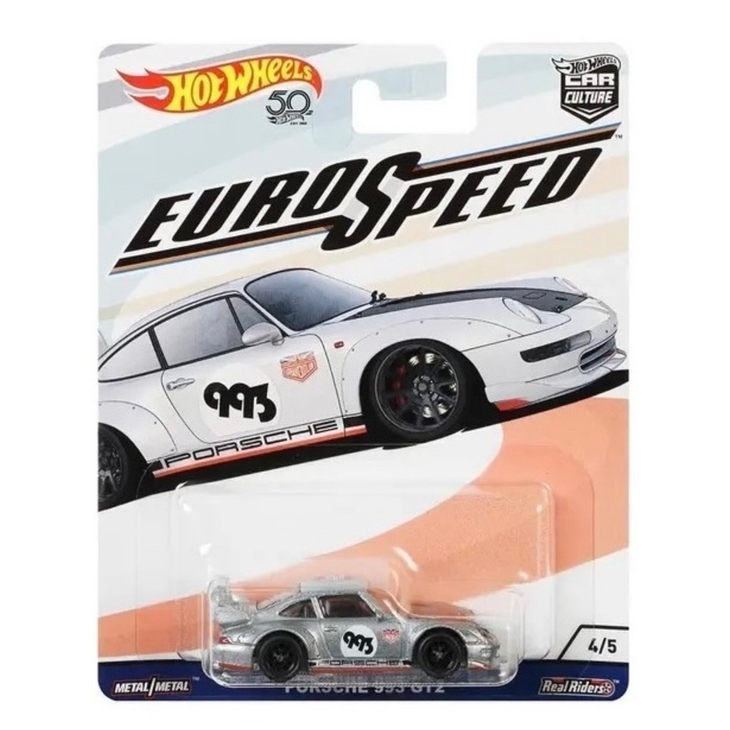 Hot Wheels Car Culture Euro Speed - Porsche 993 GT2