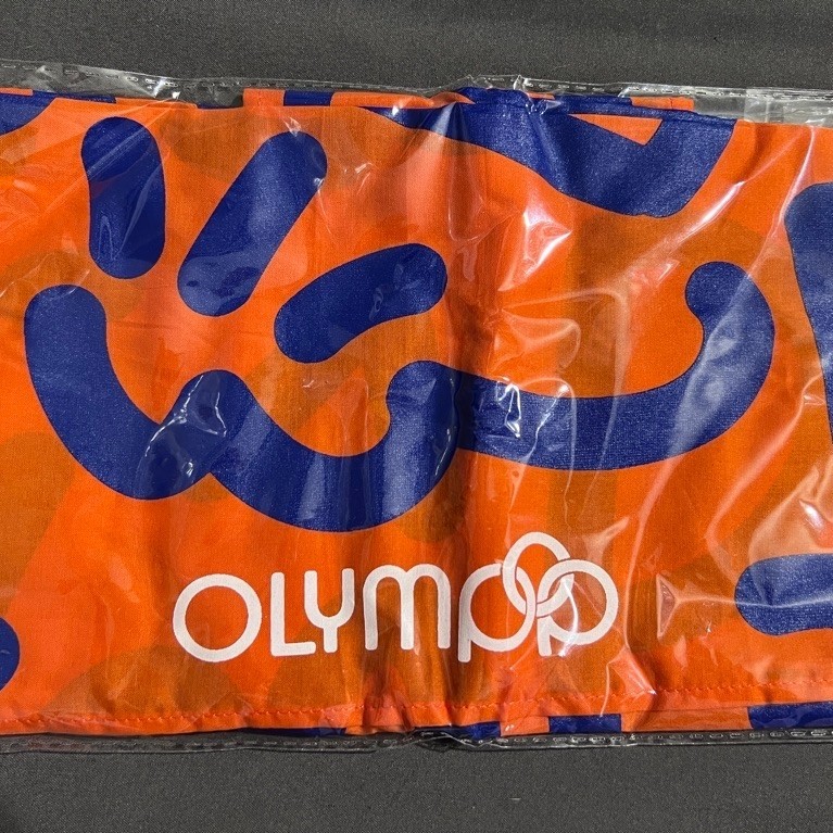 ผ้าพันคอ Olympop สีส้ม Orange Monster Bandana