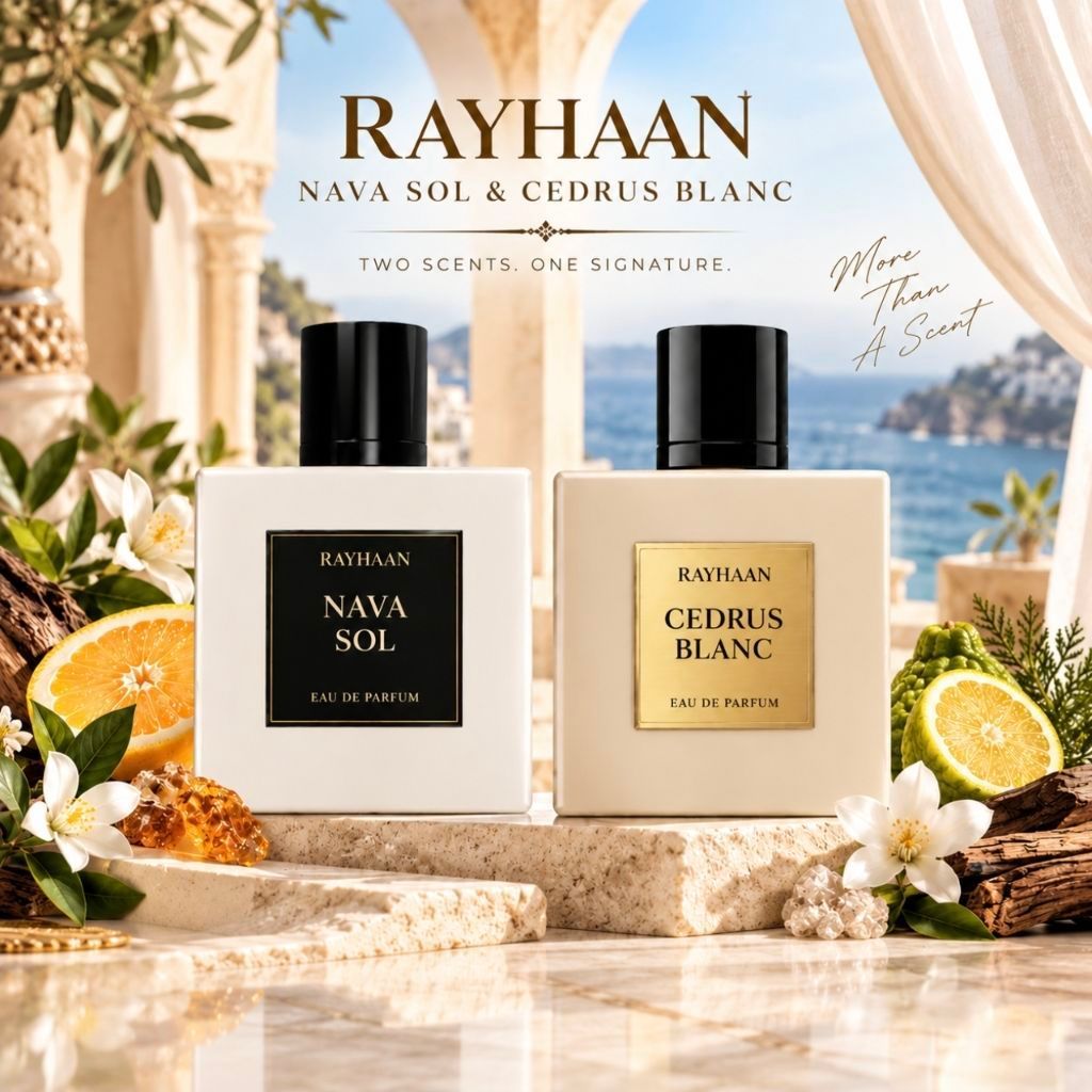 Rayhaan Nava Sol & Cedrus Blanc EDP 100 ML แท้💯