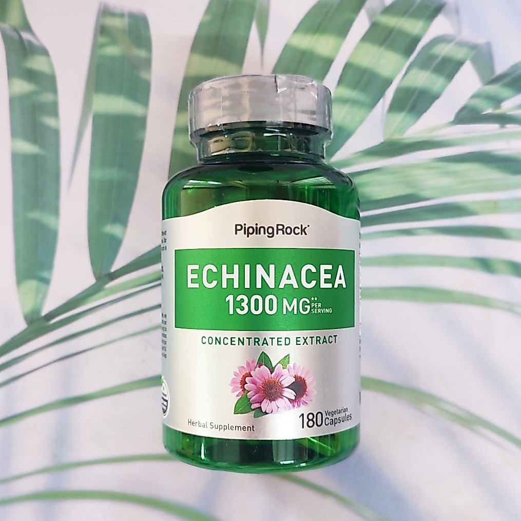 เอ็กไคนาเซีย Piping Rock® Echinacea 400 or 1300 mg 180 Capsules
