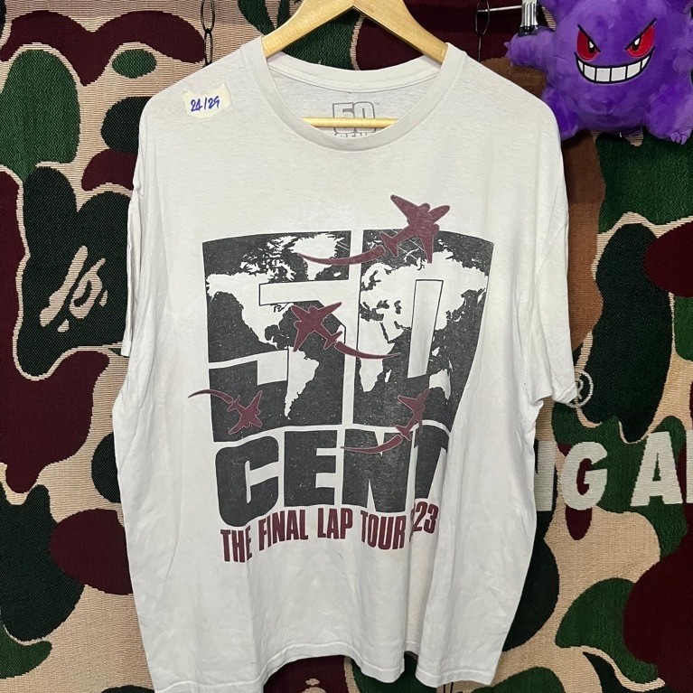 50 Cent t-shirt (ปั๊มคอ)