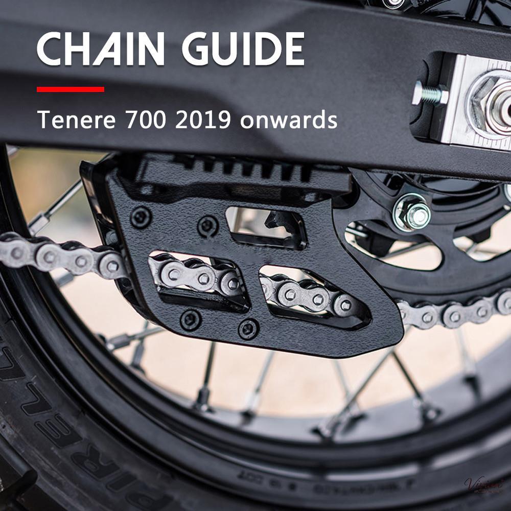 สําหรับ YAMAHA Tenere 700 TENERE700 XTZ XT700Z T 700 T7 คู่มือโซ่รอกโซ่ Stabilizer Chainring แผ่น Gu