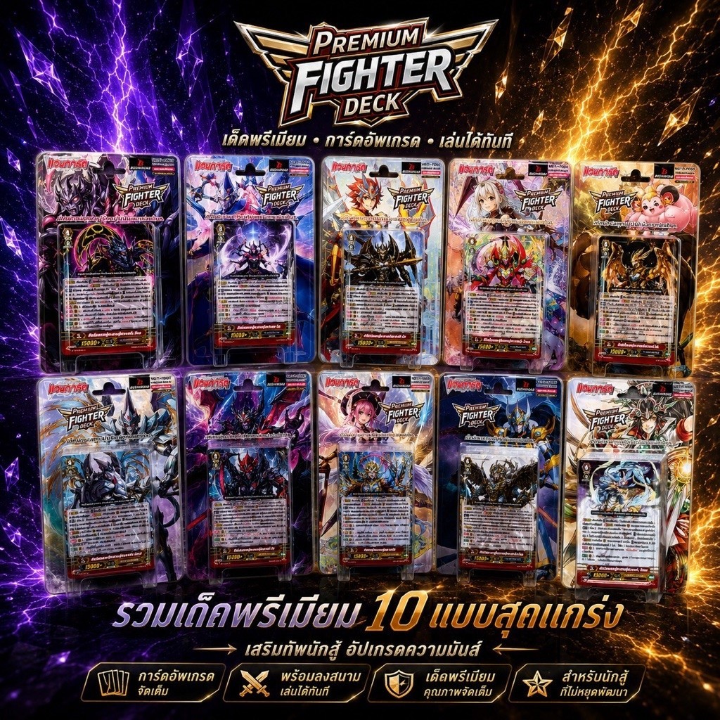 การ์ดแวนการ์ด Vanguard - VGT-P- FD01 / FD02 / FD03 / FD04 / FD05 / FD06 / FD07 / FD08 / FD09 / FD10