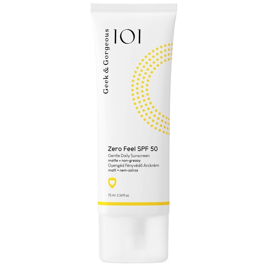 กันแดดMatteมือสอง geek and gorgeous zero Feel SPF 50 (สภาพ 95%)