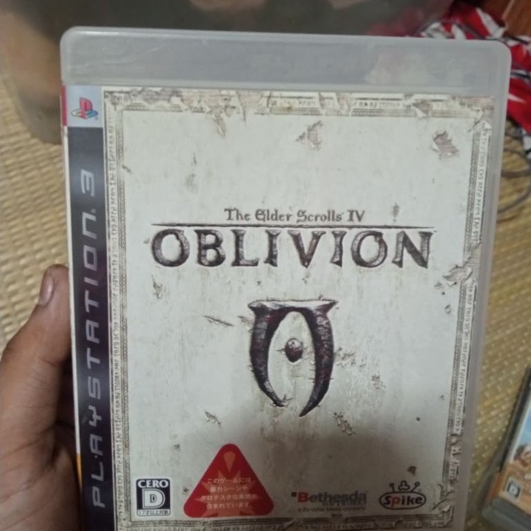 แผ่นแท้PS3 The Elder Scrolls IV: Oblivion (JP)