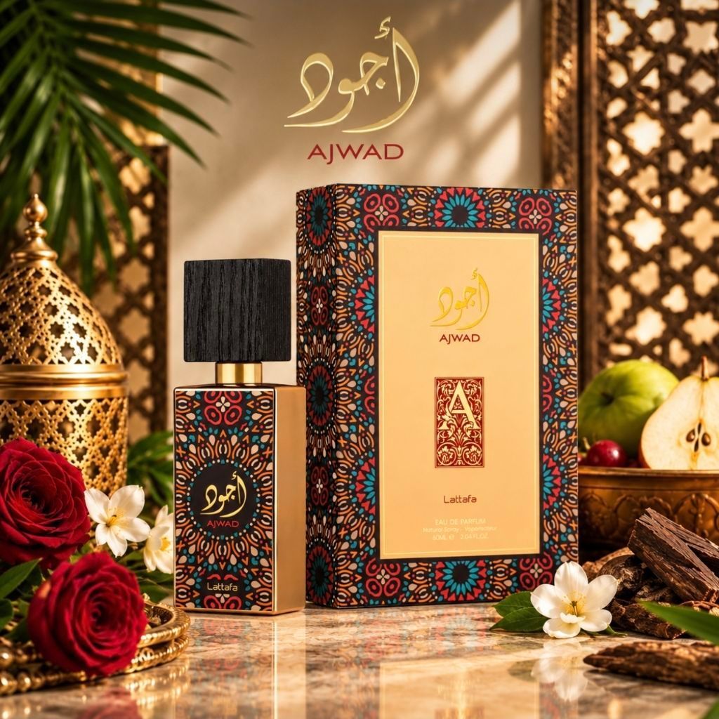 น้ำหอมผู้หญิง Ajwad ของแท้💯 EDP By lattafa 60ml