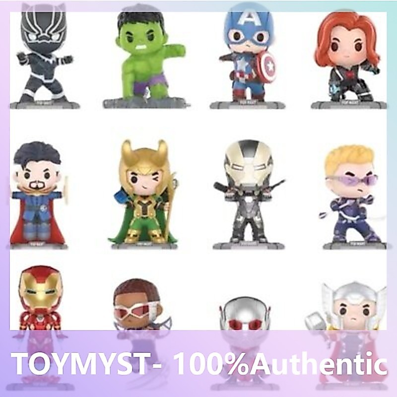 P POPMART Marvel Avengers Classic Series Mystery Box เล่นอินเทรนด์ของแท้