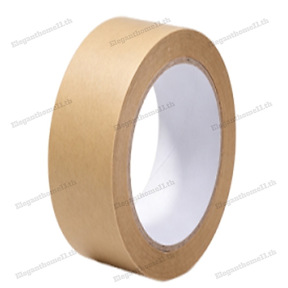 Clean Removal Kraft Masking Tape ภาพวาดอัญมณีเคลือบด้านได้สีน้ําตาล