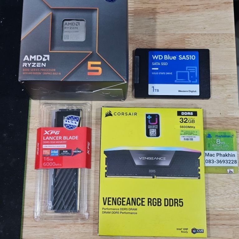 Ryzen 5 8500G 6 Core 12 Thread มือสอง