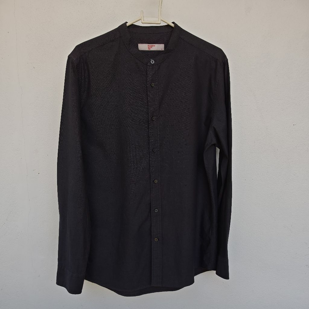 เสื้อเชิ้ต​แขน​ยาว​คอจีน  8 SECONDS​#Used