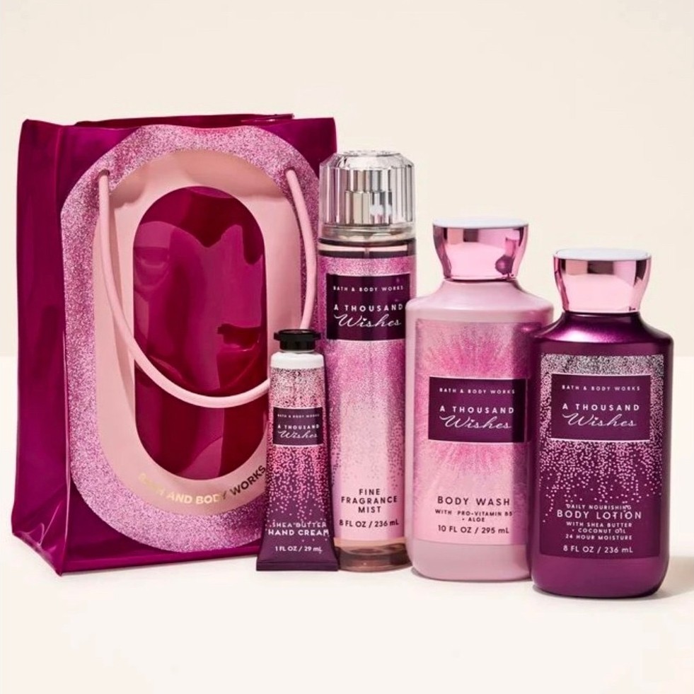 Gift Set A Thousand Wishes Bath And Body Works