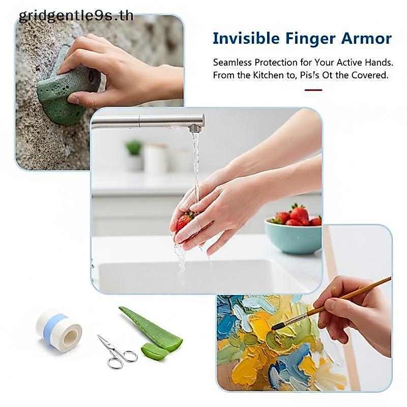 RN ใช้แล้วทิ้ง Ultra-Thin Finger Protectors โปร่งใส Cra Proof 1 M/5 M สําหรับ Tattooing Piercing Mic
