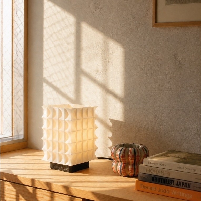 Sam.Object โคมไฟ waffle 3dprint มินิมอล ตกแต่งบ้าน