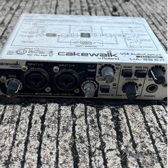 usb audio interface Cakewalk รุ่น UA-25EX มือสอง