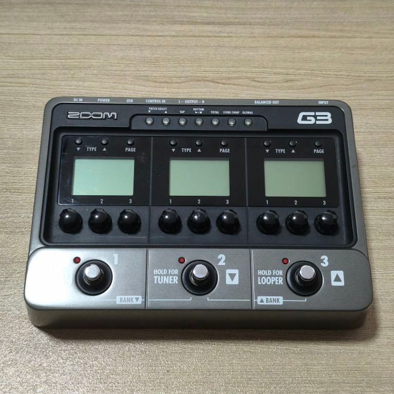 Zoom G3 multi effect มือสอง สภาพดี