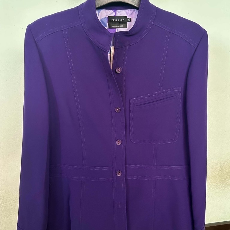 เสื้อสูท scb ไทยพาณิชย์ ของใหม่ 3XL (อก 43 นิ้ว, เอว 38 นิ้ว, ยาว 25 นิ้ว)