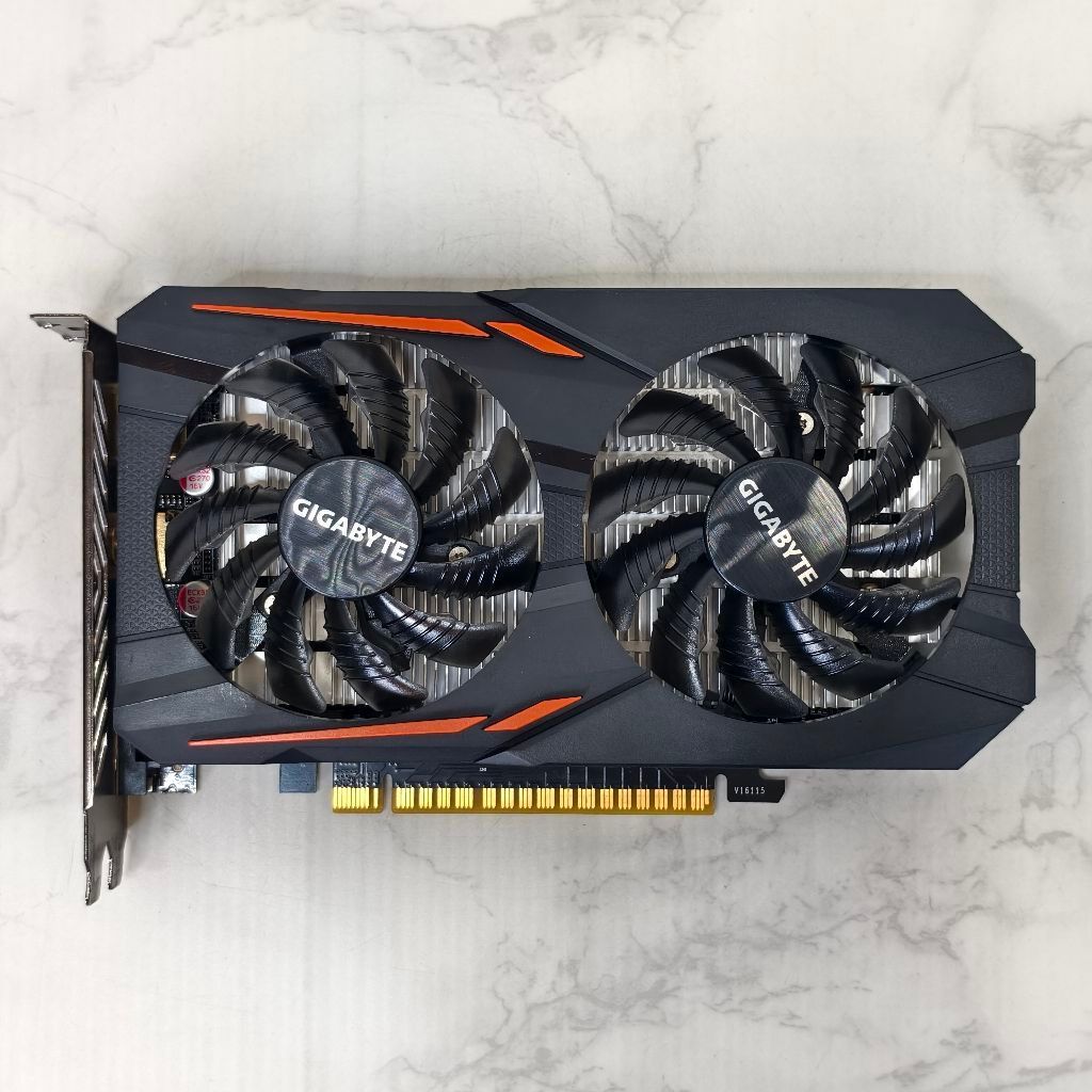 Gigabyte GTX 1050 2G DDR5 มือสอง ไม่ต่อไฟเพิ่ม พร้อมส่ง