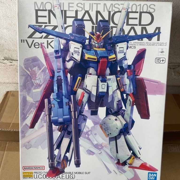 Mg 1/100 ZZ Enhanced ZZ Gundam Ver Ka🔥โปรส่ง 29บาท🔥