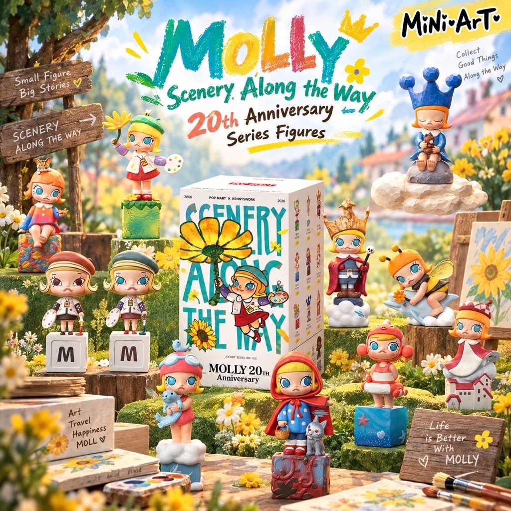 MOLLY Scenery Along the Way 20th Anniversary Series Figures ( พร้อมส่งใน🇹🇭 )