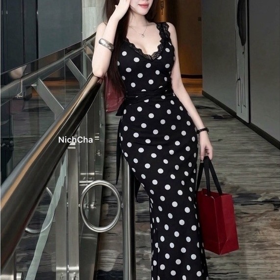 #Nicha Dresses พี่สาวเวียดนามมากกกผ้านำเข้า นิ่มยืดตามตัวใส่สบาย ไม่บาง ทรงสวยเป๊ะ