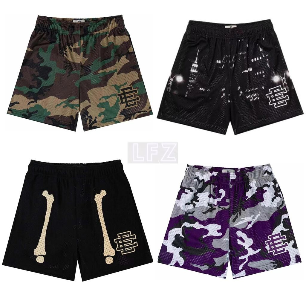 Eric Emanuel EE Basic Shorts กางเกงขาสั้นลําลองผู้ชายใหม่กางเกงกีฬาออกกําลังกายฤดูร้อนยิมออกกําลังกา