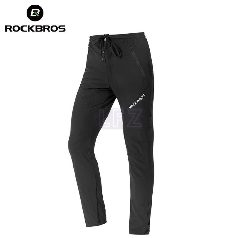 ROCKBROS กางเกงกีฬากางเกงขายาวมัลติฟังก์ชั่นสําหรับขี่จักรยาน