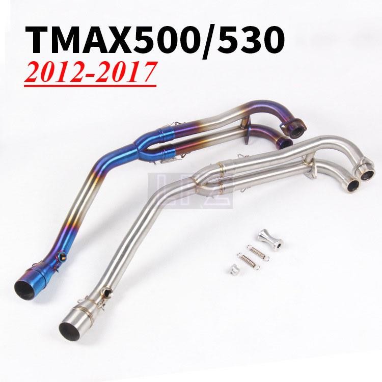2"/51mm OD Header Pipe สําหรับ Yamaha Tmax500/530/560 2012-2017