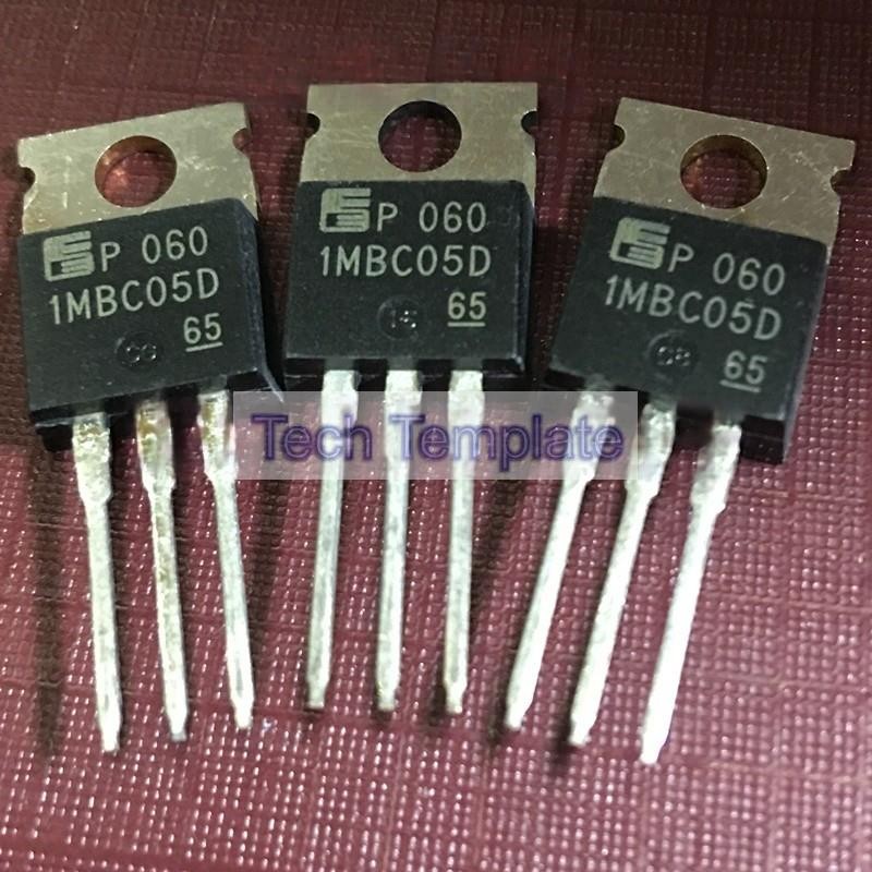 ((1 ชิ้น) ชิ้นส่วนอิเล็กทรอนิกส์ 1MBC05D-060 Ready Stock IGBT Tube 600V 5A TO-220 MOS Field Effect T