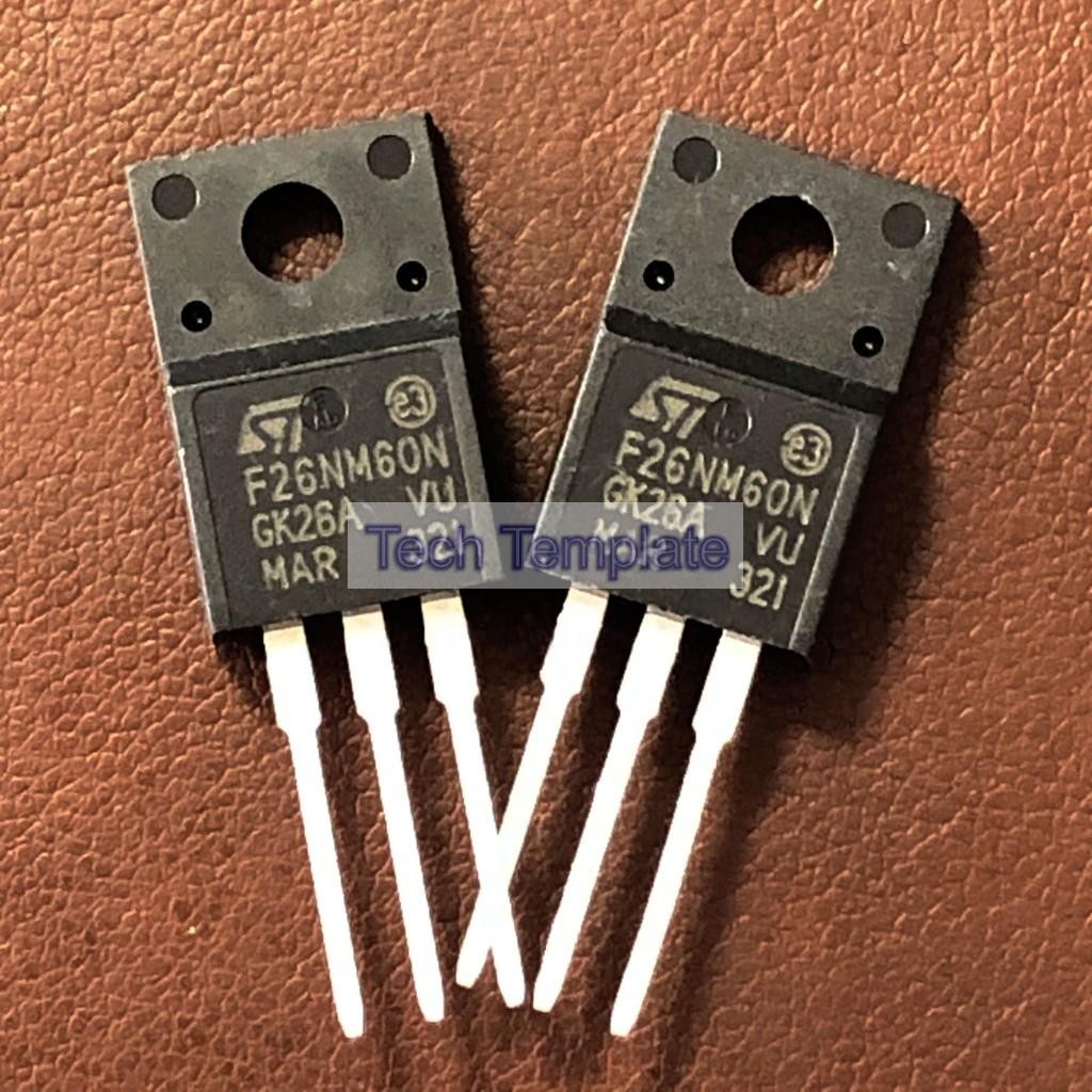 (1 ชิ้น) ชิ้นส่วนอิเล็กทรอนิกส์ F26NM60N STF26NM60N MOS Field Effect Tube 26A 600V
