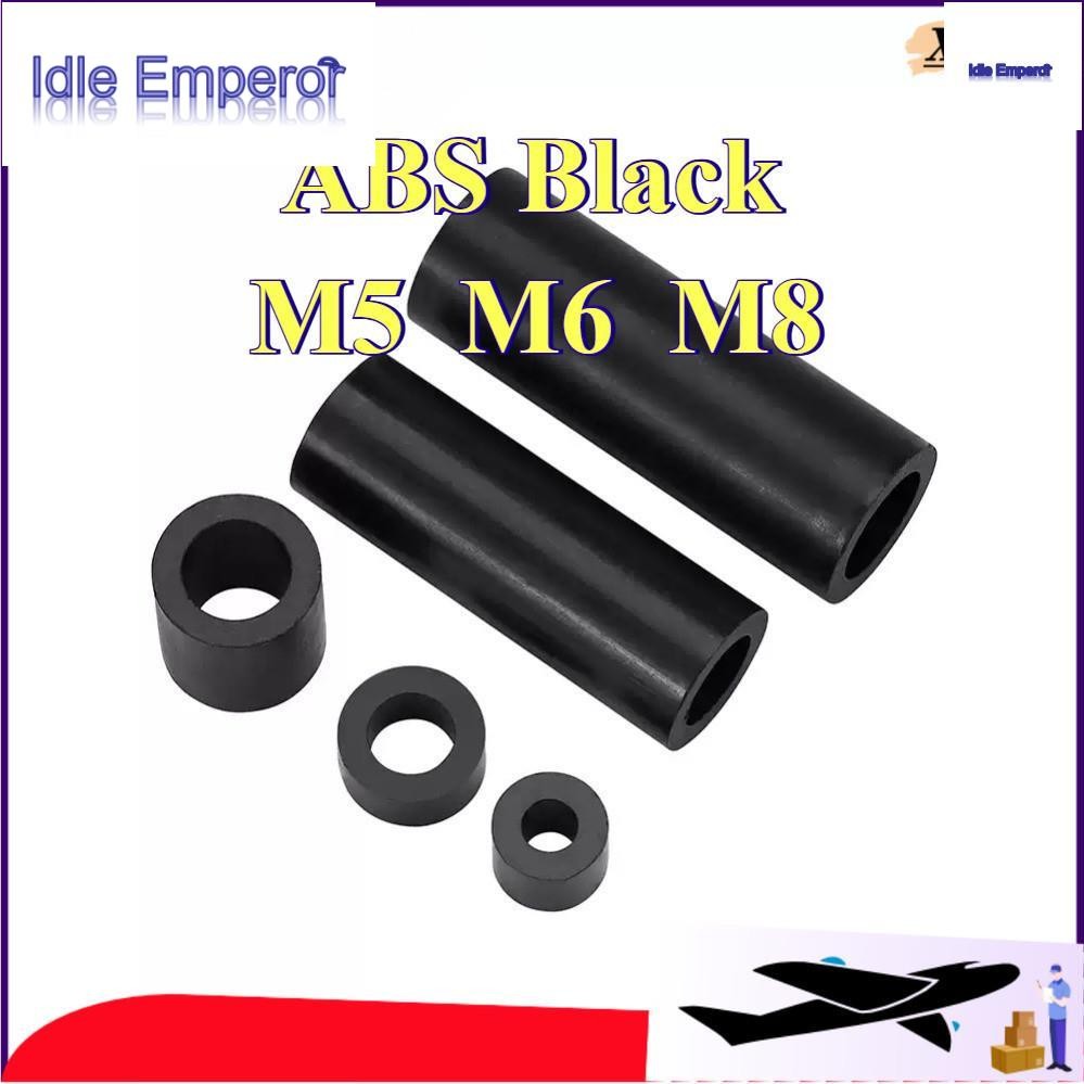 คอลัมน์แยก ABS สีดําผ่านคอลัมน์แขนไนลอน, คอลัมน์แยกฉนวน M5/M6/M8 (XZM-MB)