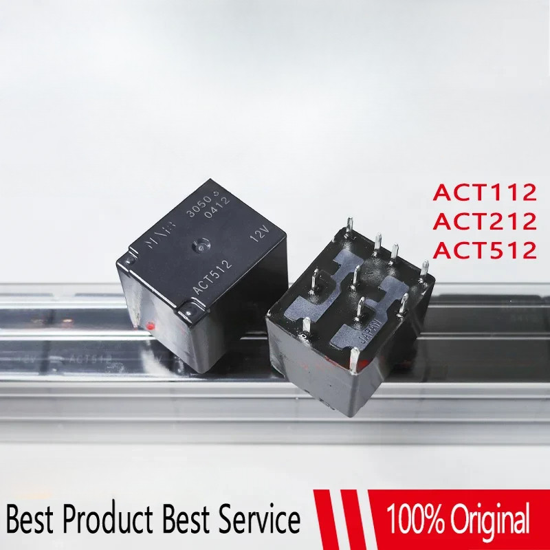 5-10 ชิ้น/ล็อต ACT512 ACT212 ACT112 ใหม่เดิมรีเลย์ยานยนต์ DIP ACT-512 ACT-212 ACT-112