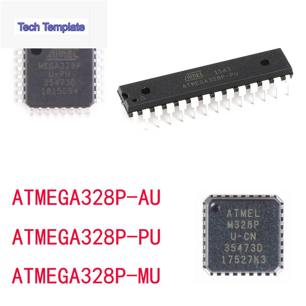 ATMEGA328P-MU ATMEGA328P-AU ATMEGA328P-PU Microcontroller QFN32 QFP32 DIP28 ATMEGA 328P 8-bit Microc