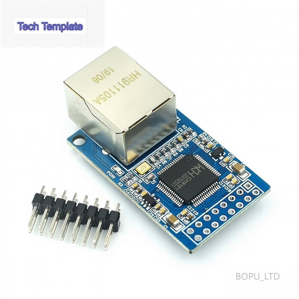 CH9121 Serial Port to Ethernet Network Module TTL Transmission Module อุตสาหกรรม Microcontroller STM