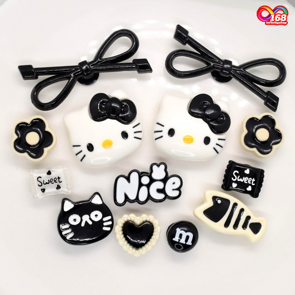 13 ชิ้น เช๊ตการ์ตูน ตุ๊กตา 🇹🇭ร้านไทย[ JB.76 ]#jibbitz#จิบบิท#ติดรองเท้า#กระเป๋า#DIY พีวีซี น่ารัก อุปกรณ์เสริม
