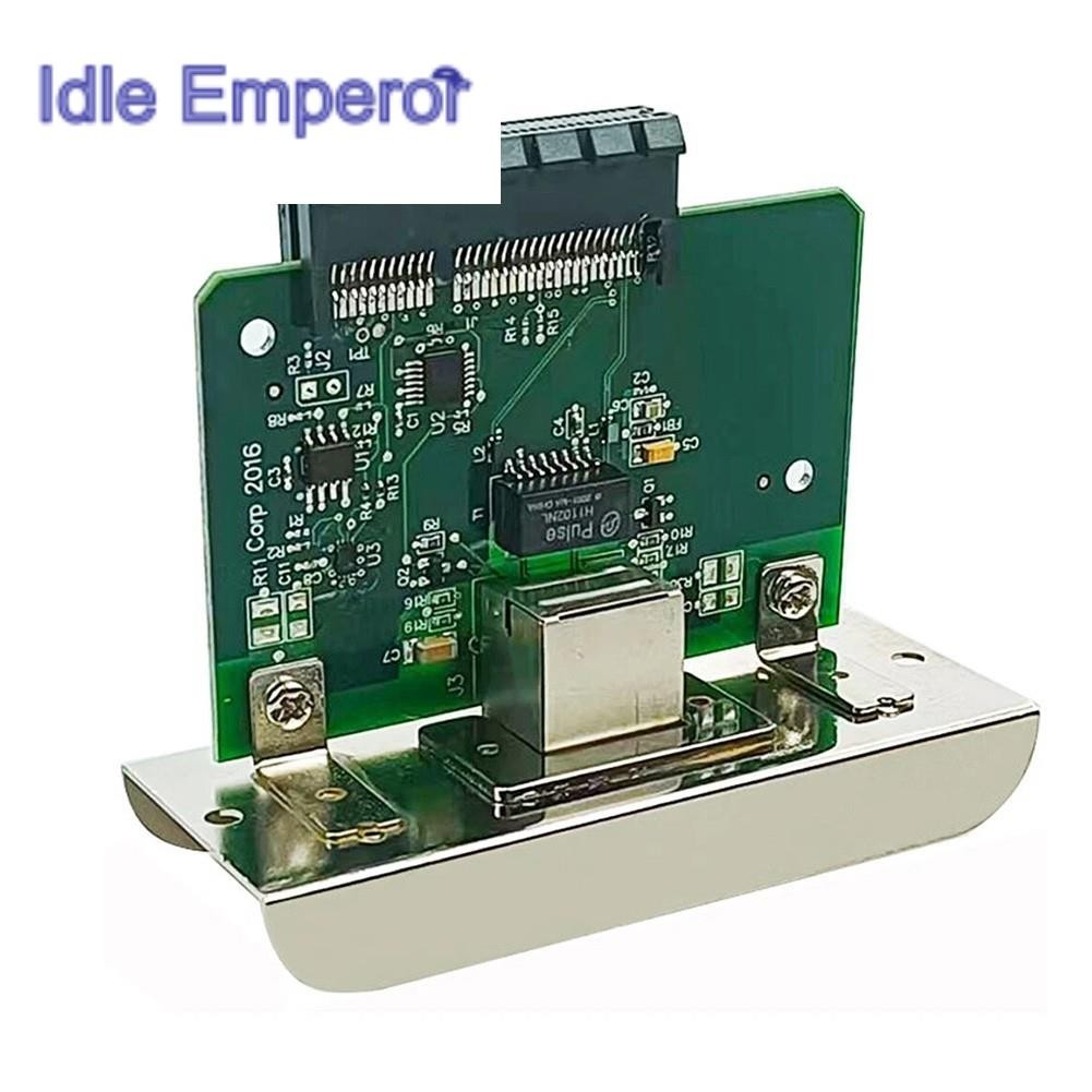 การ์ดเครือข่ายแบบมีสายภายในพร้อมสต็อกสําหรับ Zebra ZT200 ZT210 ZT230 Print Server P1038204-01