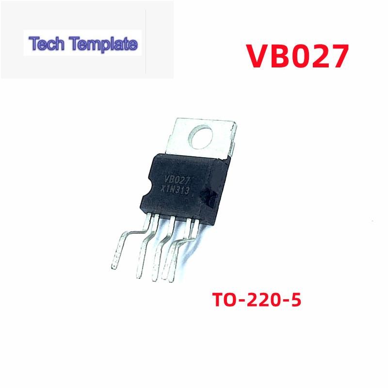 10 ชิ้น/ล็อต Original VB027 TO-220-5 สําหรับแรงดันไฟฟ้าสูงจุดระเบิด coil driver VB027 TO-220-5 9A/30