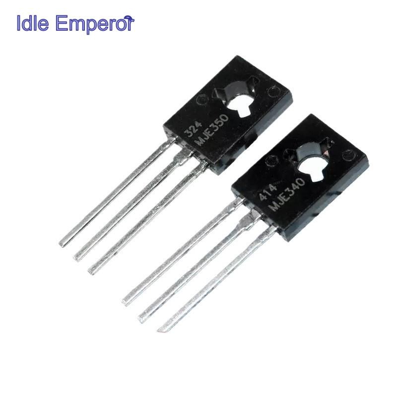 สต็อกพร้อมใหม่เอี่ยม MJE340 MJE350 MJE253 MJE243 MJE172 MJE182 G In-Line Triode TO-126 TO225