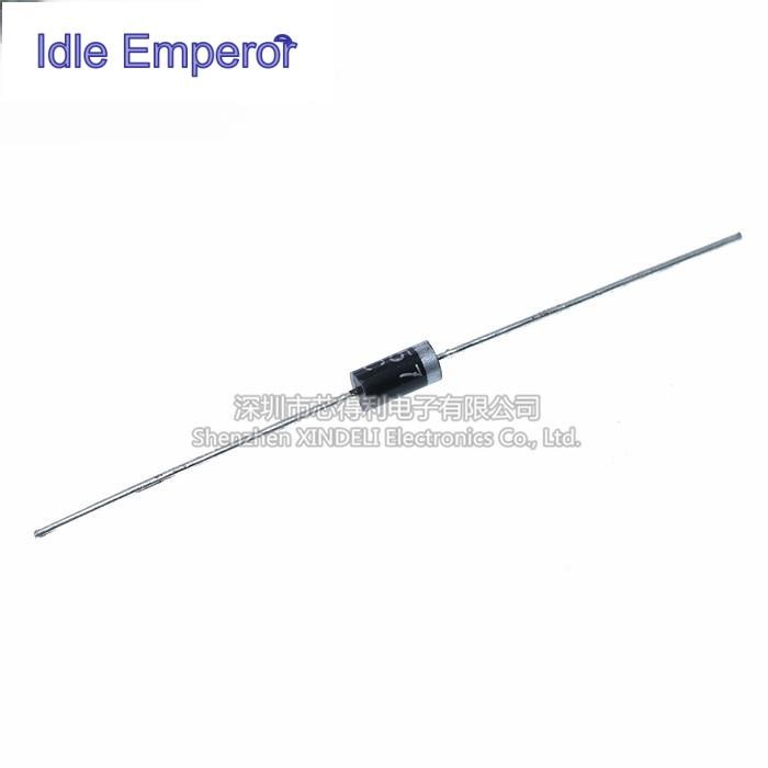 1n4001/1n4002/1n4004/1n4007 DO-41 1A100V-1000V In-line Rectifier Diode ยี่ห้อใหม่พร้อมสต็อกชิปไดโอด 