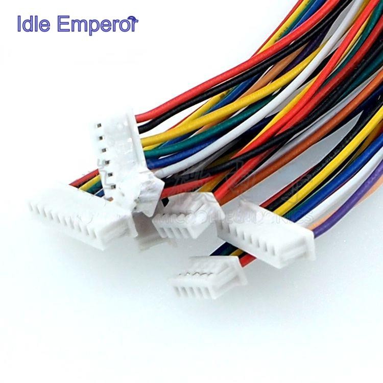 Zh1.5 มม. พิชหัวเดียว 10 ซม. ลวดเชื่อมต่ออิเล็กทรอนิกส์ ZH1.5 2P, 3P, 4P, 5P, 6P, 7P, 8P 10 ซม.